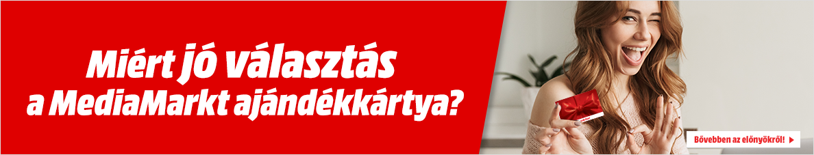 Miért jó választás a MediaMarkt ajándékkártya?